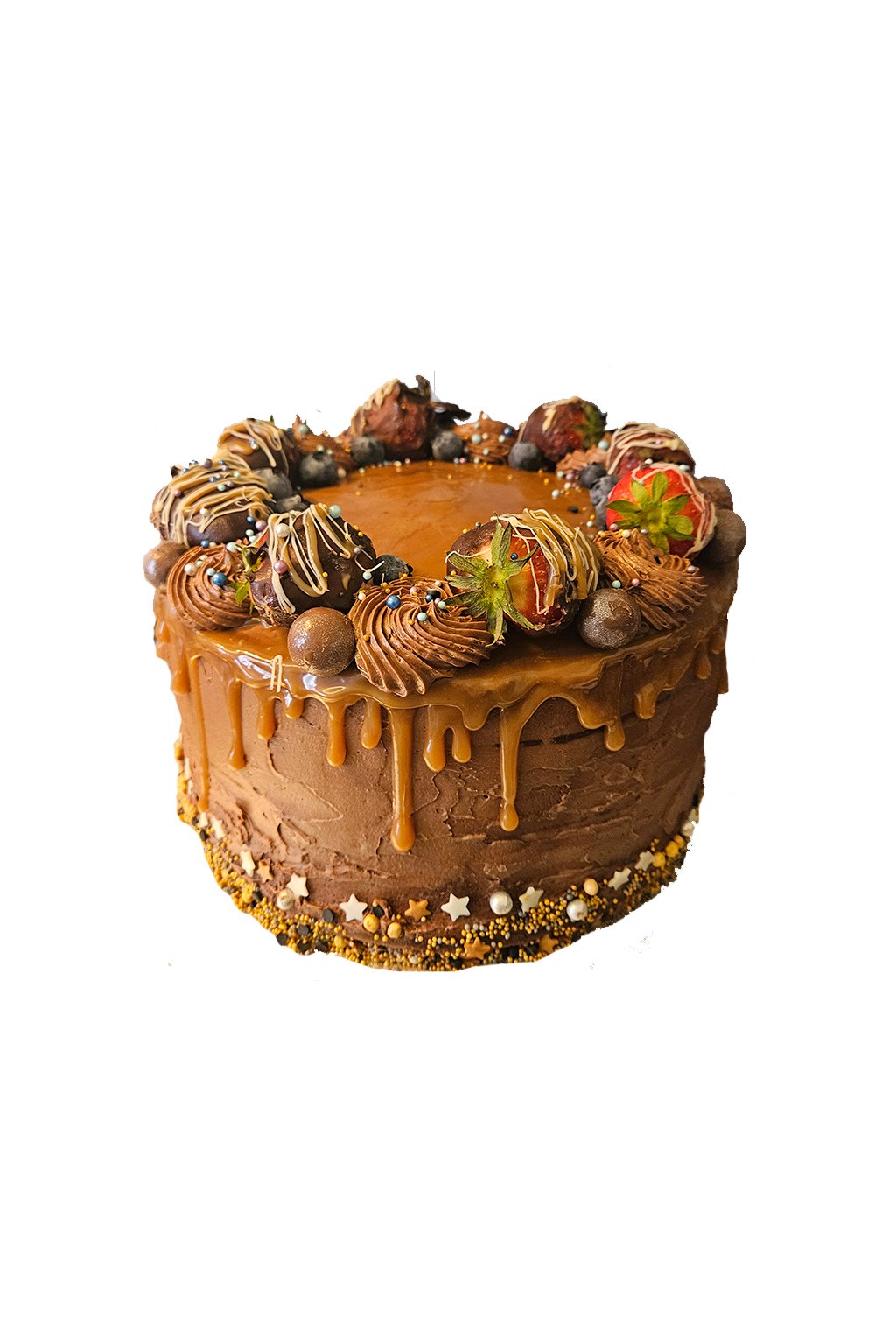 9 inch chocolate ganache cake